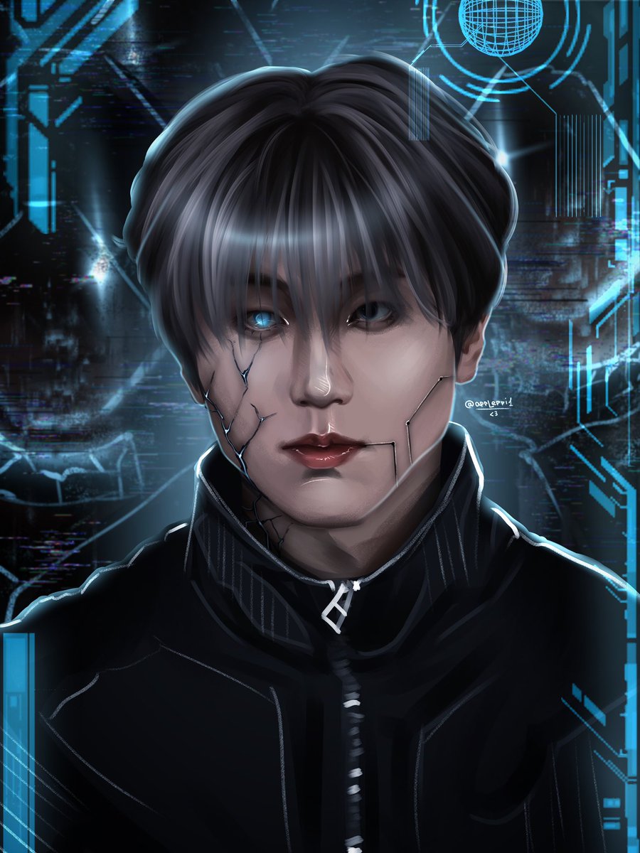 closeststar7's tweet photo. cyberpunk⭐️⭐️⭐️⭐️⭐️

#5Star #S_Class #Straykidsfanart #StrayKidsComeback #HAN #JISUNG https://t.co/SnszgBhudb
