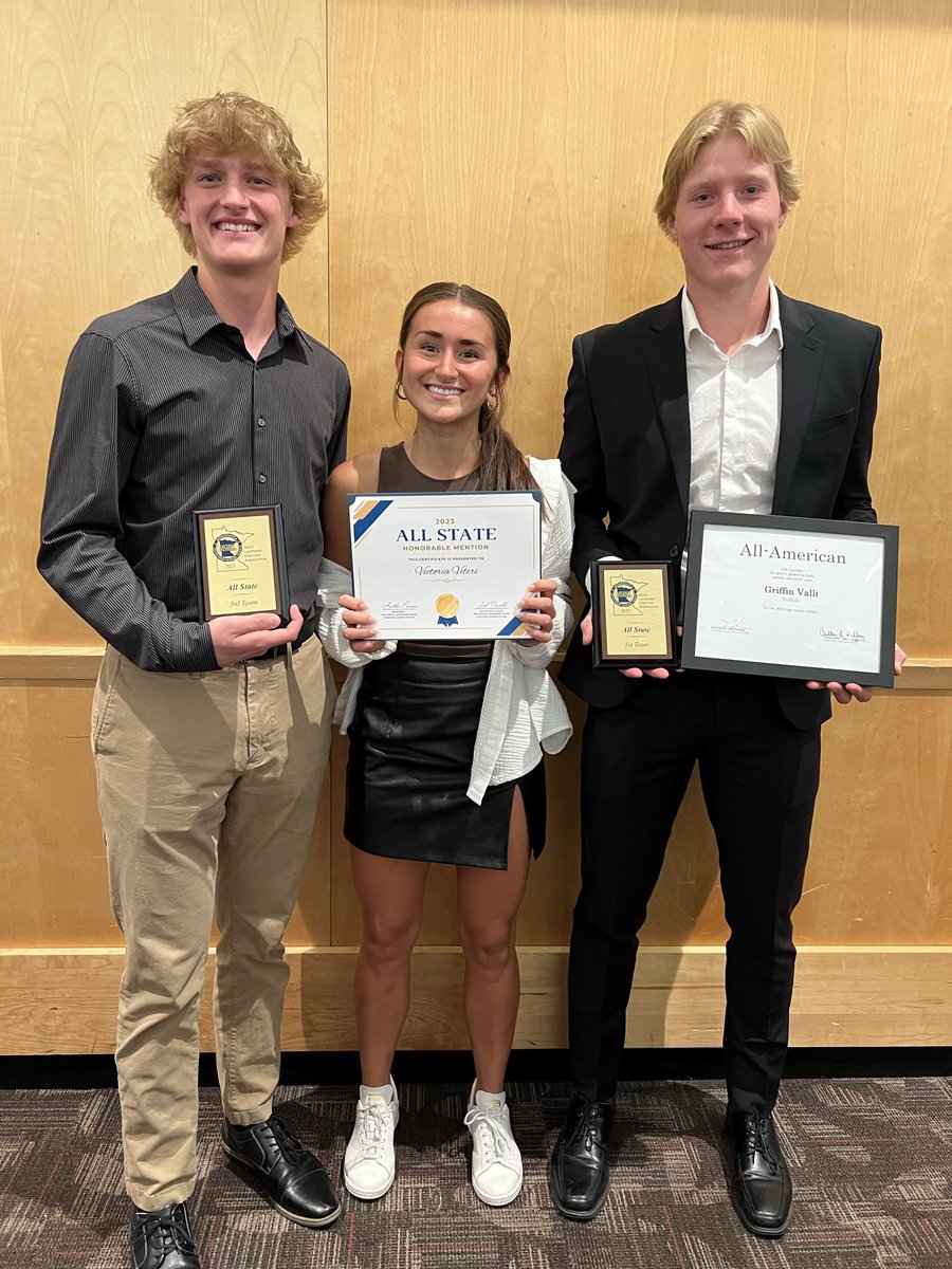 Buffalo’ Griffin Valli was named All-American and All-State First Team for boys lacrosse. Ethan Nuss was named Third Team All-State. 

Victoria Viteri was named All-State Honorable Mention for girls lacrosse. <a href="/BuffaloBisonLax/">Buffalo Bison Lacrosse</a> <a href="/BHSBison/">Buffalo Bison</a> <a href="/BuffGirlsHSLAX/">Buffalo Girls HS Lacrosse</a> <a href="/mnlaxhub/">MN Lax Hub</a>