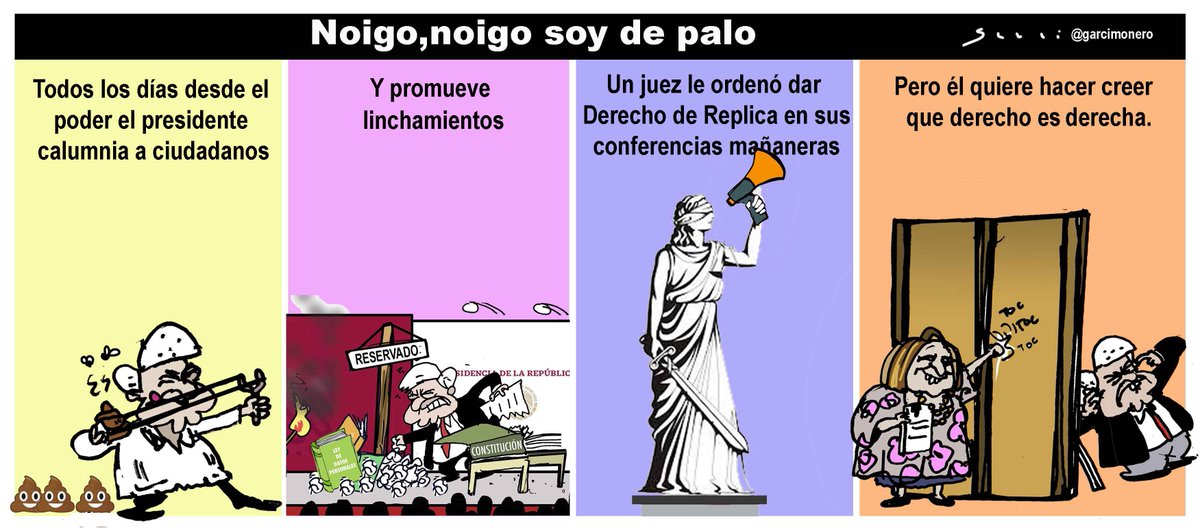 Mi cartón de hoy en @ElFinanciero_Mx 
una sobre #DerechoDeReplica 
#XochitlALaMananera 
#MonerosFinancieros