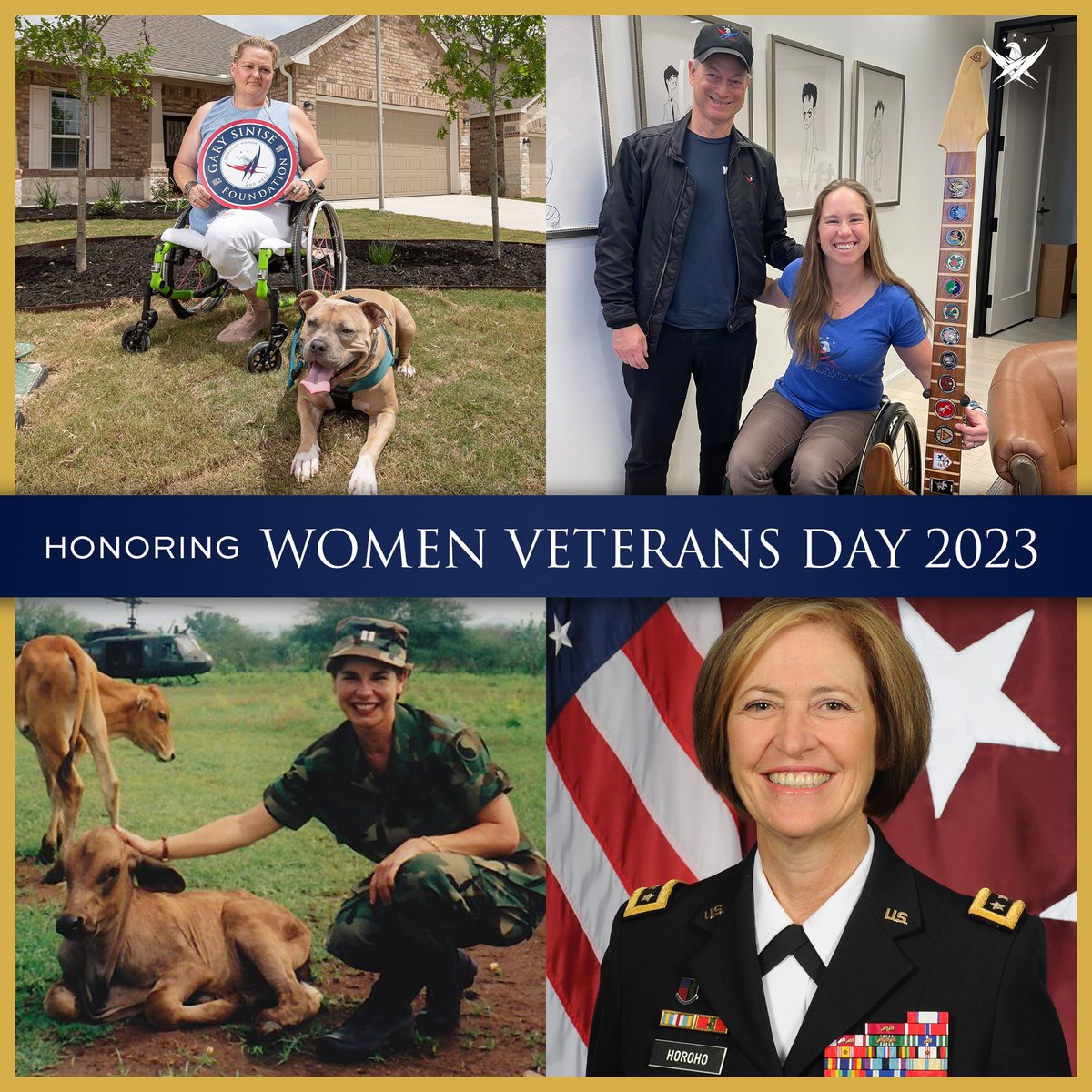 On #WomenVeteransDay, we honor the nearly two million women veterans for their selfless service and sacrifice to protect our nation's security and freedom.