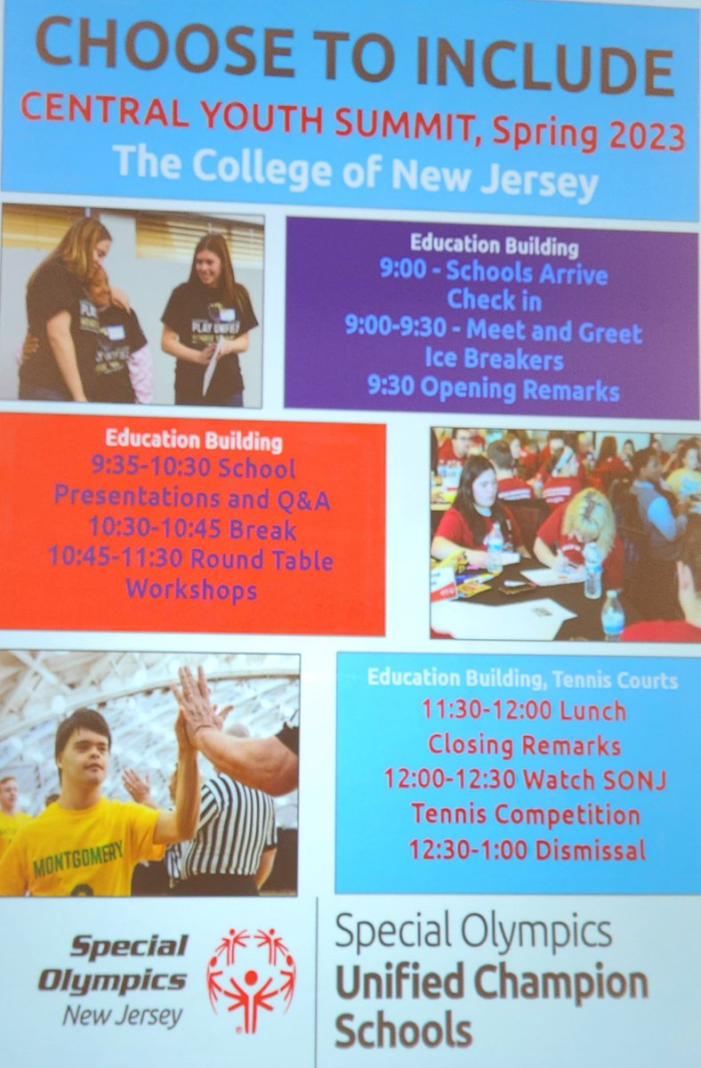 SUCH AN AMAZING DAY at the Central Youth Summit for Unified Sports, held at TCNJ! 🐎 and 🐉 presented to other 🏫 districts and had a great time sharing the magic 🎩 ✨️  #unifiednation #playunified <a href="/Brick_K12/">Brick Township Public Schools</a> <a href="/BTHS_SPORTS/">Brick Dragons Athletics</a> <a href="/BTHSDragons/">BTHS</a> <a href="/BtpsSrvcs/">BTPSSpecialSrvcs</a>
