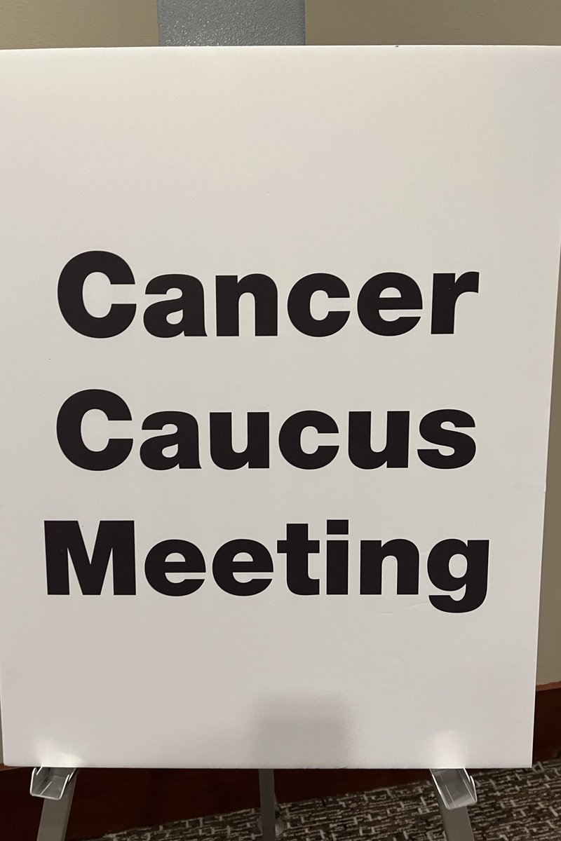 AshleySumrallMD's tweet photo. The #cancercaucus accomplished big goals today w multiple specialties present to advance policy to help pts w cancer, including lung ca screening. #lcsm Many thx to @DrSandyFryhofer for joining us w updates from @AmerMedicalAssn leadership #amamtg @ASCO @ASTRO_org @drlynnjeffers https://t.co/4OfAU0aE7K