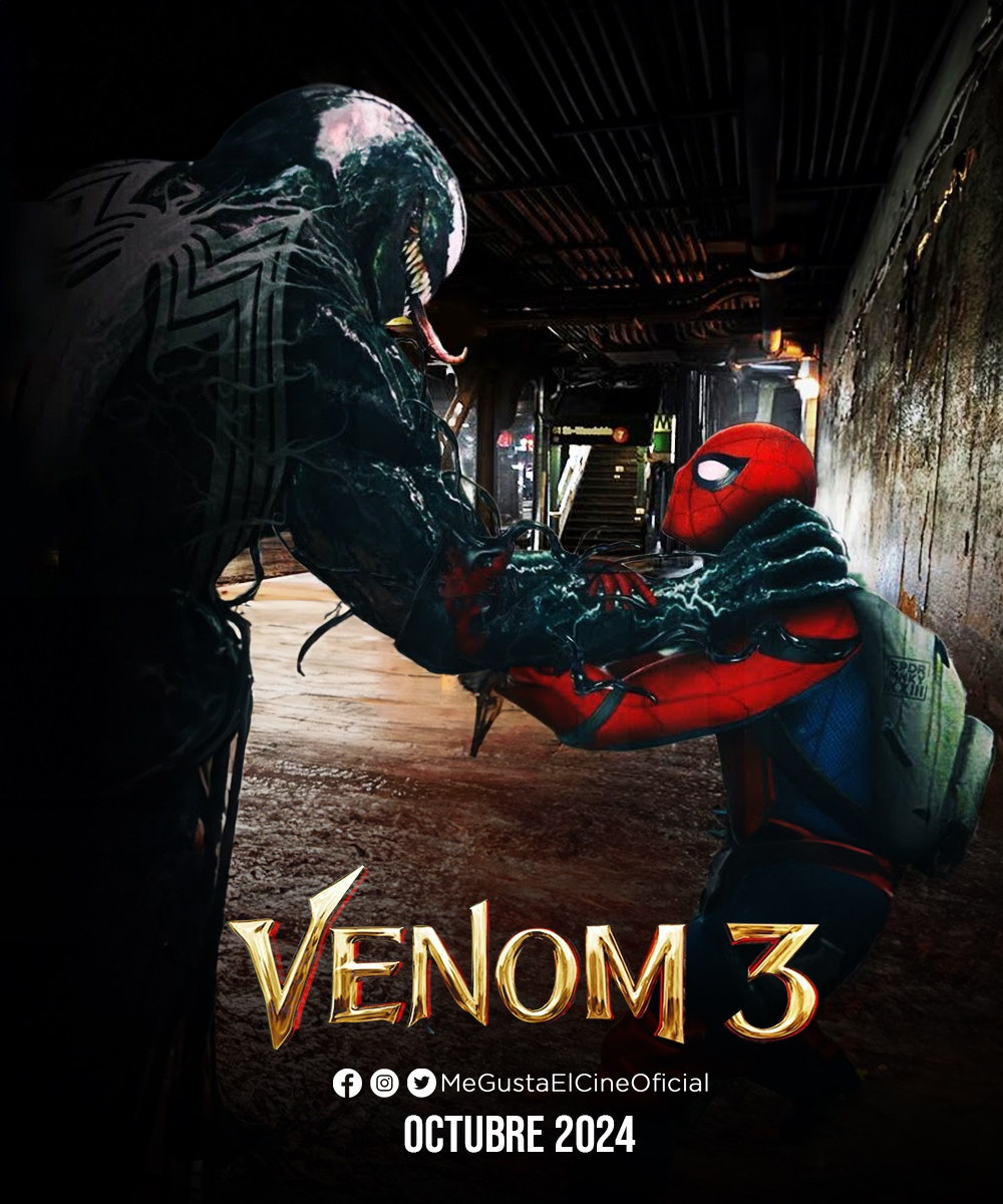 ¡Se viene lo bueno! Sony confirma que #Venom3 llegará a los cines en Octubre del 2024