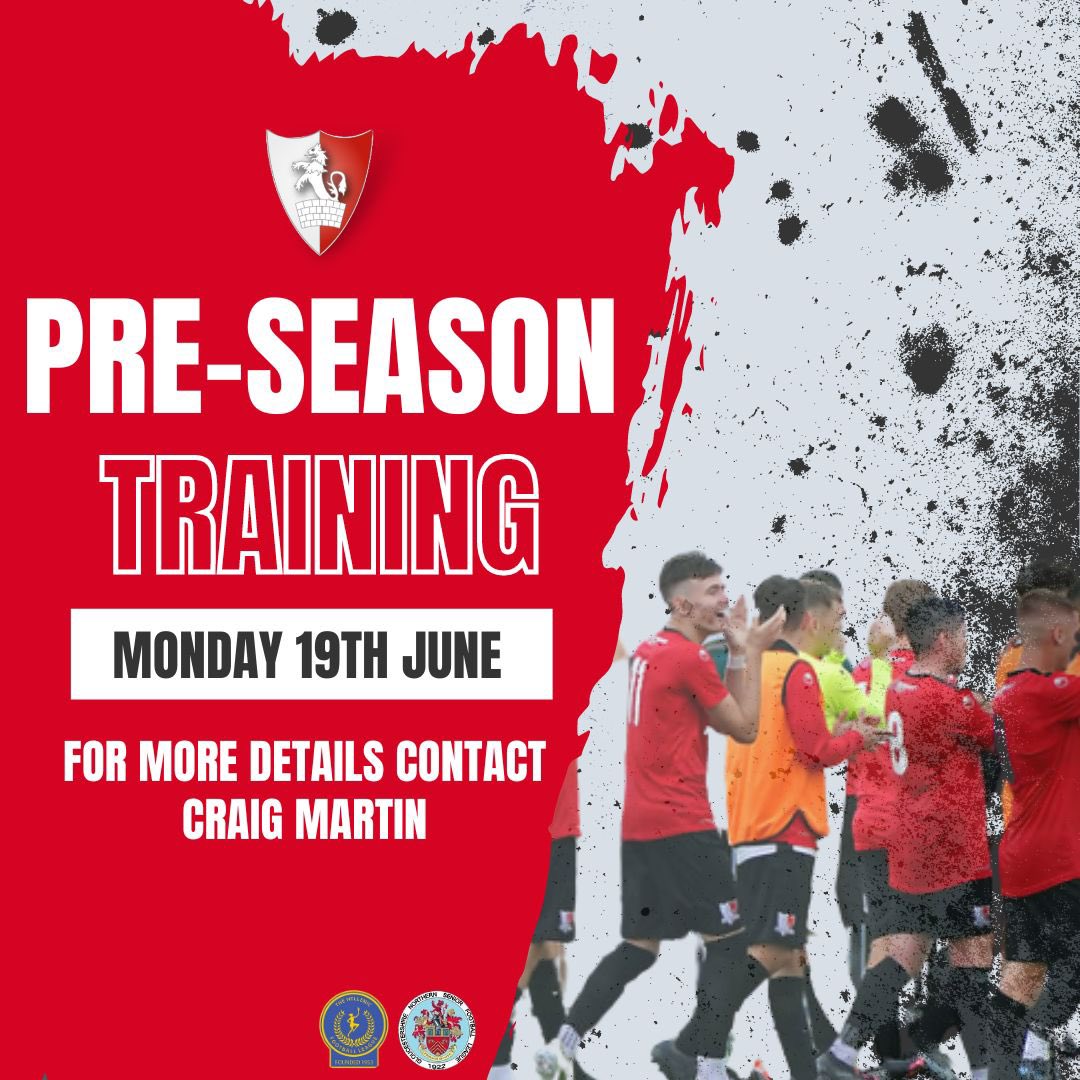 📣 PRE-SEASON TRAINING ⚽️ 🗓 Looking towards the new upcoming season, we are starting with an open training session ⚽️ 1st Team play in Hellenic Prem, and our Reserve Team in the @GNSLOfficial . ✉️ If you’re interested in coming along, drop us a DM Or @Michael88Palmer