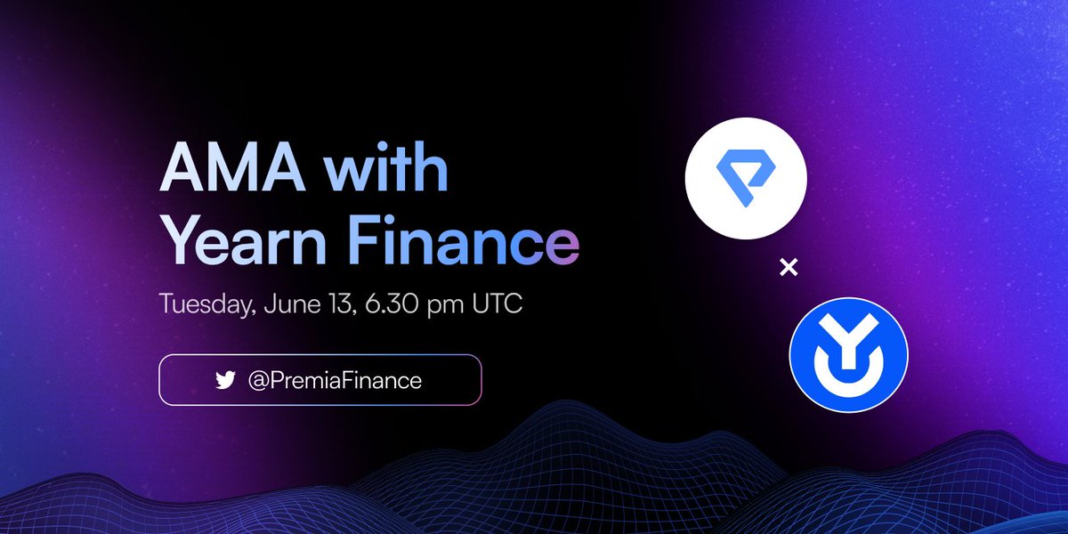 Join us for a chat with <a href="/yearnfi/">yearn</a> 🎙️

💭 Talking about yields and making your crypto assets work harder
🗓️ on Tuesday, June 13th, 6pm UTC
📲 Set your reminder here x.com/i/spaces/1MYxN…