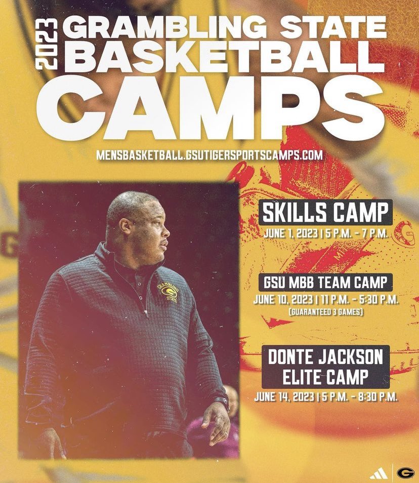 We are 2 days away from the Donte Jackson Elite Camp‼️‼️ Calling all prospects Class of ‘24-‘27 come earn yourself a scholarship! Want to be seen and evaluated by a Division 1 staff come bet on yourself June 14, 2023 5-8:00pm Assembly Center
