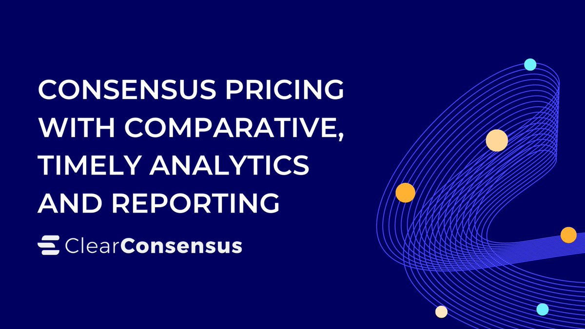 Peernovainc's tweet image. Comparative, timely, and real-time analytics and reporting are critical when it comes to accurate consensus pricing. Learn Why: bit.ly/3QfOFe7

#consensus #consensuspricing #analytics #evp #IPV #OTC #dataquality