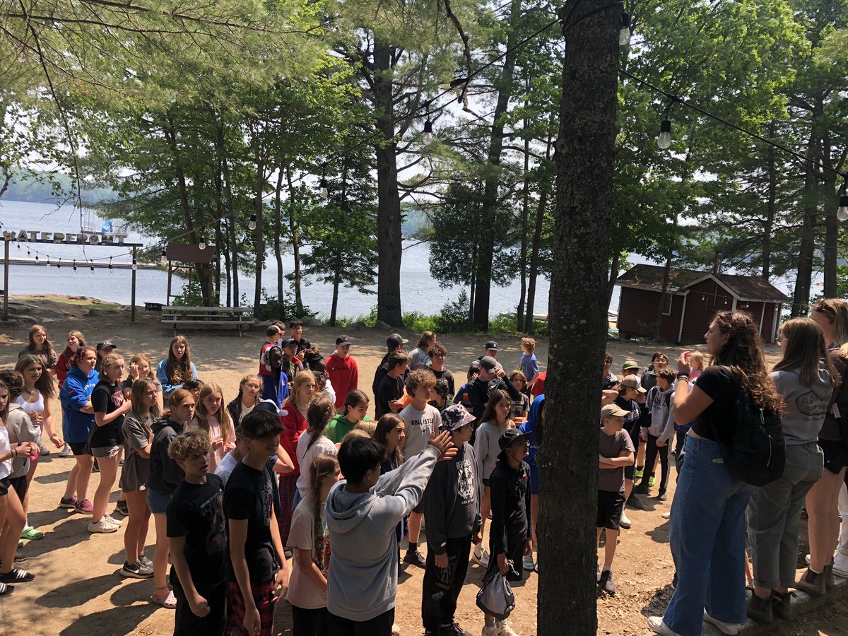 MissJadoonanan's tweet photo. Our Grade 8 graduates @ArdaghBluffsPS had an incredible time taking risks, team building and having fun during our 3-day trip led by the wonderful staff at Camp @kandalore — many great memories were made by all! https://t.co/B0Ex3aX6rC