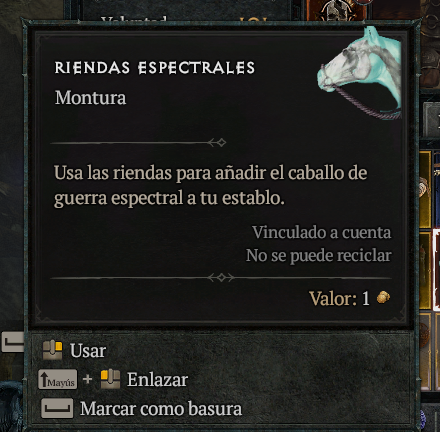 Monturita de drop para mi jua jua jua :) <a href="/Diablo_ES/">Diablo_ES</a> #DiabloIV