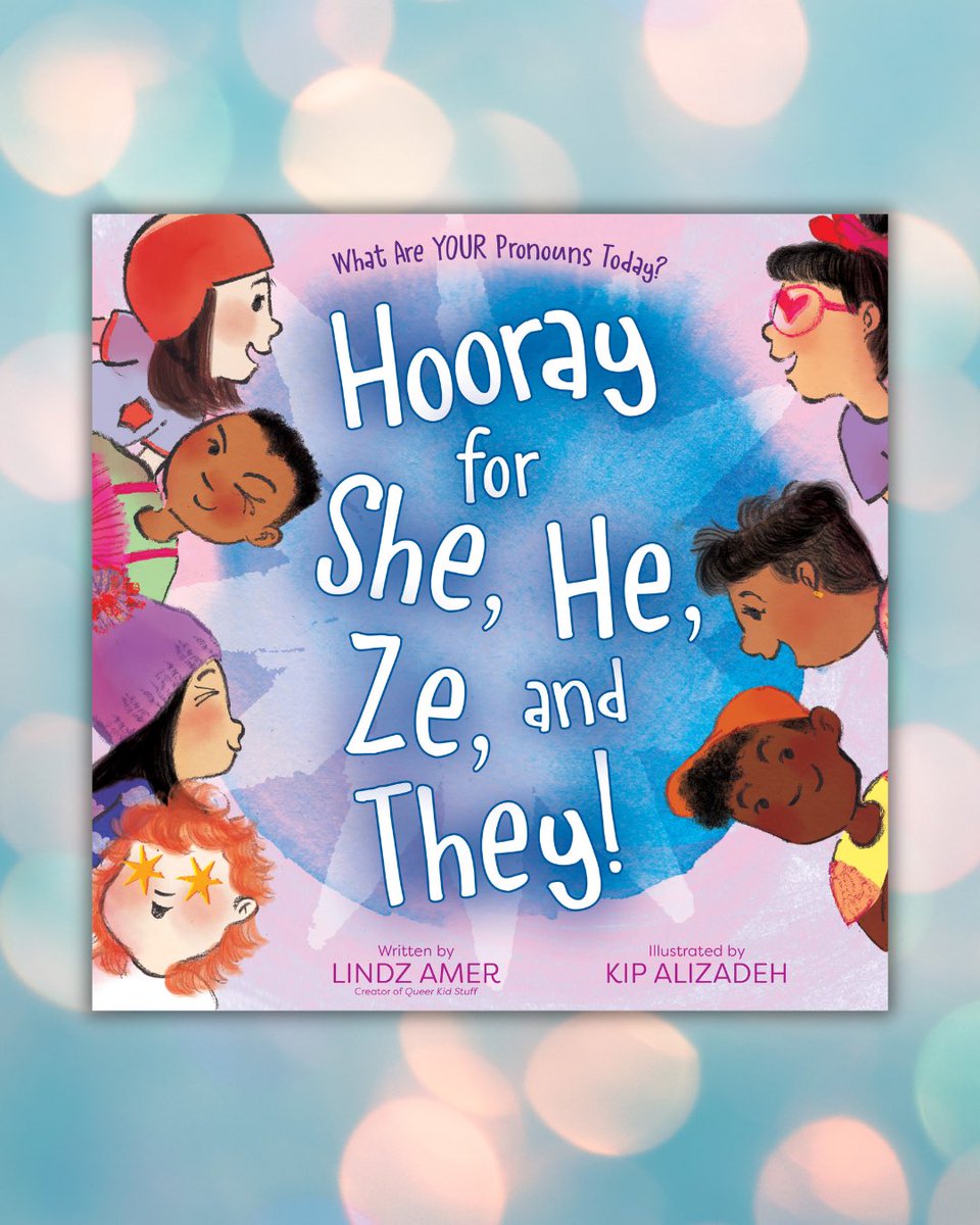 🌟 COVER REVEAL 🌟 

I am SO EXCITED for my very first picture book with gorgeous art by @kipalizadeh!

HOORAY pairs perfectly with Rainbow Parenting to help you establish a pronoun practice with your kiddo by helping them recognize gender euphoria! 

Out Fall ‘24!

#queerkidlit