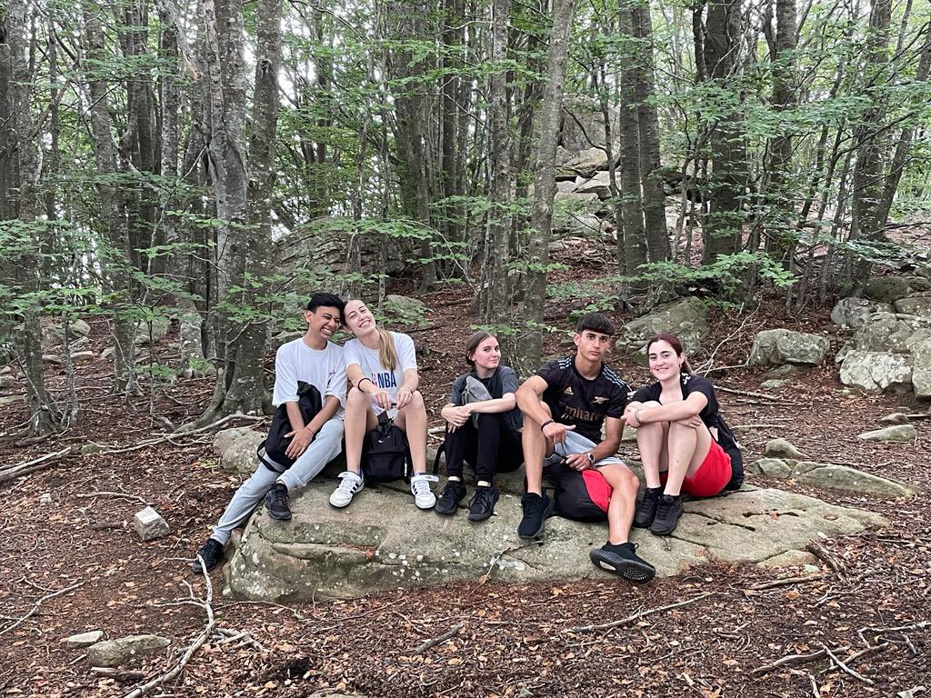 Arribem a final de curs fent una ruta per Santa Fe del Montseny. #1rdebatxillerat #caminada #natura