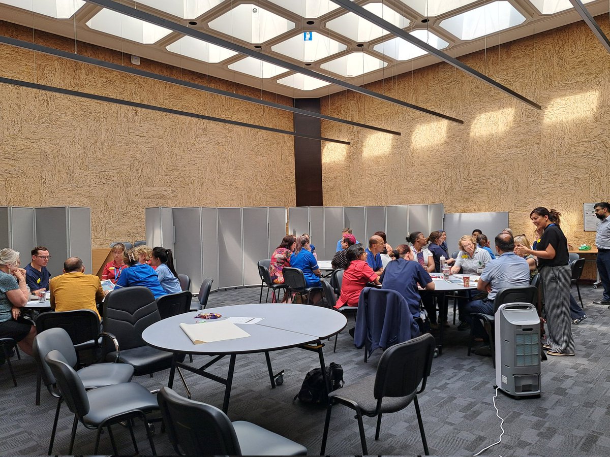 Brilliant afternoon with colleagues from across IM discussing staff engagement &amp; how collectively we can support morale, safe &amp; healthy working &amp; promote greater teamworking. Such energy &amp; enthusiasm to make a difference. Thank you to all who gave their valuable time🙏💙