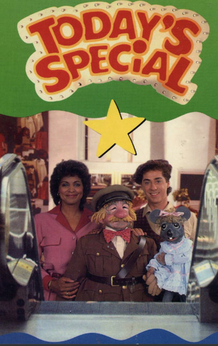 Who Remembers the Children’s Show “Today’s Special?” (1981-1987) 

#TodaysSpecial #TV #Television #DepartmentStore #Nickelodeon #TVO