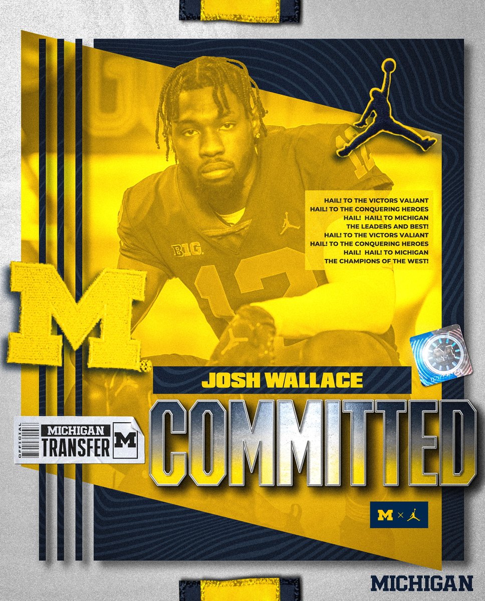Welcome home, @Joshwallace_12! 〽️ #GoBlue
