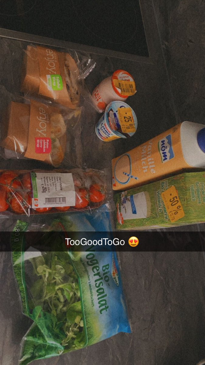 Heutige Ausbeute von <a href="/TooGoodToGo/">Too Good To Go</a> 🥰💜