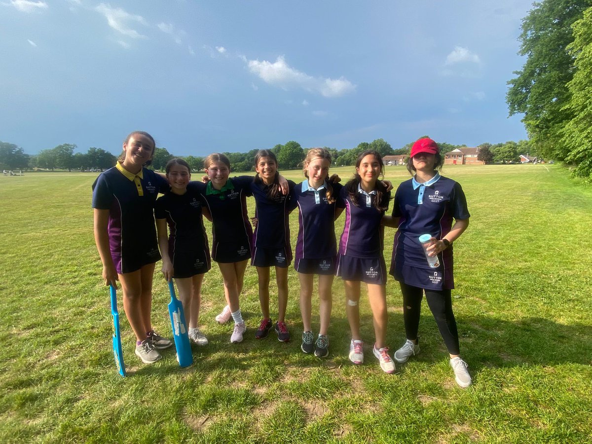 U12A and U12B Cricket played out some really fun and inclusive matches away in Guildford @RGSGuildford Great to see so many boys and girls enjoying cricket 👏 🏏 #GDSTSport