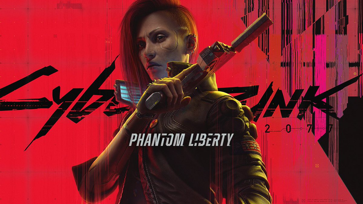 PlayStation's tweet image. Cyberpunk 2077: Phantom Liberty, the spy-thriller expansion of V's journey through Night City, drops on PS5 Sept 26.