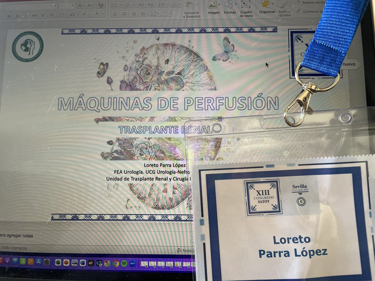 Muchas gracias por contar con nuestro equipo <a href="/UronefroHUVR/">@Uro-NefroHUVR</a> para hablar de los avances en máquinas de perfusion en el trasplante renal en #satot23 . Ponentes increíbles y mesa interesantísima, compartiendo conocimiento y experiencia. <a href="/HospitalUVRocio/">Hospital Universitario Virgen del Rocío</a> <a href="/TrasplanteAEU/">Trasplante Renal - (AEU)</a> <a href="/ONT_esp/">Organización Nacional de Trasplantes</a>