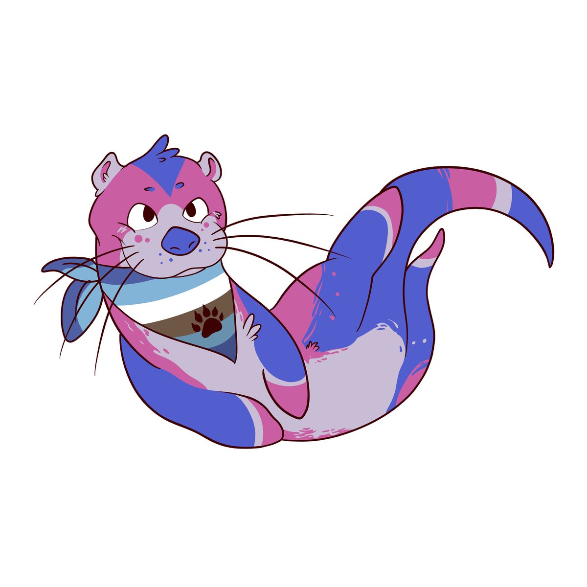 otter_draws64's tweet photo. Dibujo del pride month :3
#pridemonth #pride2023๐ณ๏ธโ๐ #bipride #otterpride #clipstudiopaint #kamvas13 #huiontablet https://t.co/CbOgHl7TsY