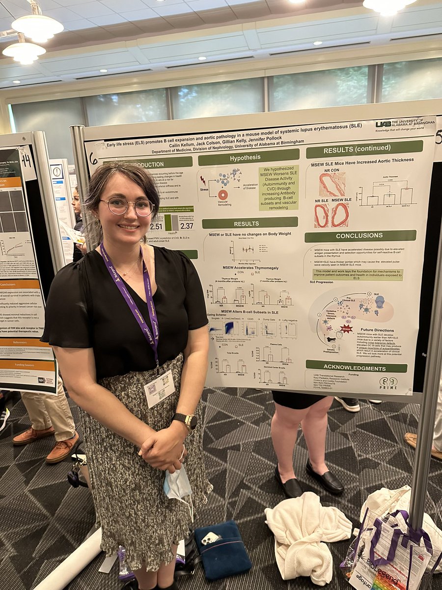 @Cailin_Kellum is presenting her exciting research at this year’s Southeastern Immunology Symposium @VanderbiltU! #immunology #immunologymatters
