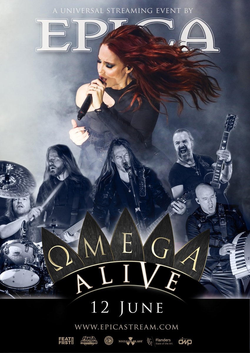 EpicaFanpageArg's tweet photo. Hoy se cumplen 2 años del show streaming 'OMEGA ALIVE'! 🥳🤘
#epica #omegaalive #simonesimons #epicafanpageargentina https://t.co/J8Psj21Y6S