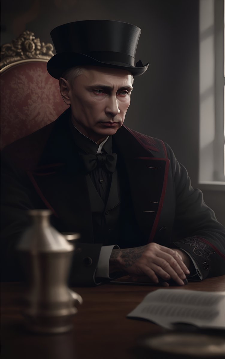 How AI see #Putin  in old time 1800s

#AIArt
#ArtificialIntelligenceArt
#ArtandAI
#CreativityUnleashed
#TechArt
#DigitalCreativity
#ArtisticAlgorithms
#FutureofArt
#MachineLearningArt
#InnovationinArt