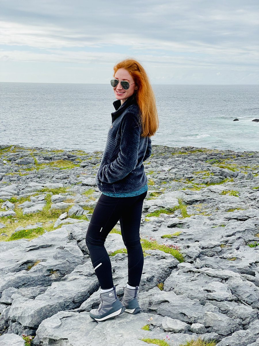 BekkaPrewitt's tweet photo. Burren National Park, Ireland
Landed on Mars!
Wait, no… Ireland looks like THIS too! 🫨☘️
Stunning! W/ my cool mama @prewitt_l
@BurrenNP
Celtic Quest:🇮🇪🏴
#GodsCreation #ireland #irish #irishlass #redheads #gingers #momdaughter #burrennationalpark #hiking #hikes #adventure https://t.co/HVDNOLq5cV