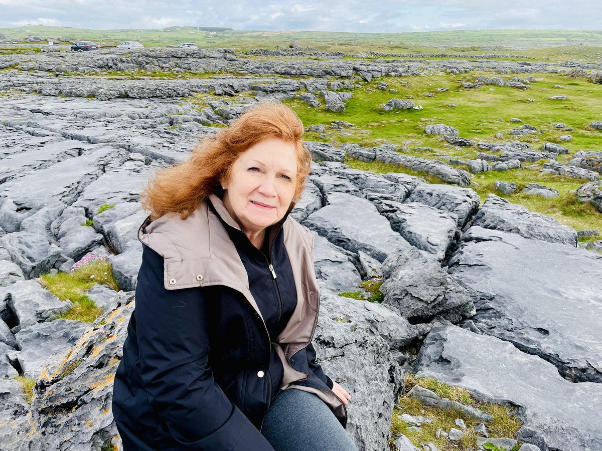 BekkaPrewitt's tweet photo. Burren National Park, Ireland
Landed on Mars!
Wait, no… Ireland looks like THIS too! 🫨☘️
Stunning! W/ my cool mama @prewitt_l
@BurrenNP
Celtic Quest:🇮🇪🏴
#GodsCreation #ireland #irish #irishlass #redheads #gingers #momdaughter #burrennationalpark #hiking #hikes #adventure https://t.co/HVDNOLq5cV