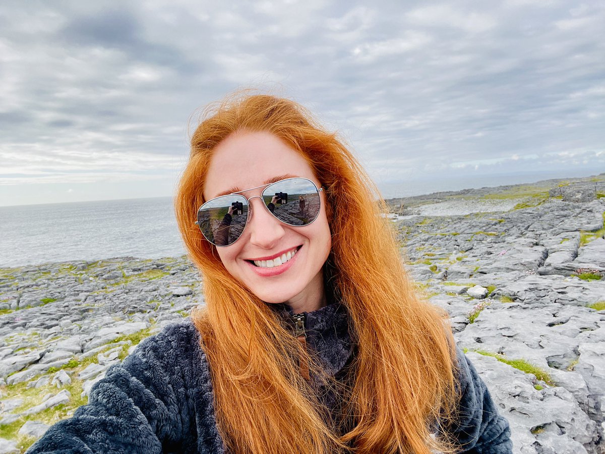 BekkaPrewitt's tweet photo. Burren National Park, Ireland
Landed on Mars!
Wait, no… Ireland looks like THIS too! 🫨☘️
Stunning! W/ my cool mama @prewitt_l
@BurrenNP
Celtic Quest:🇮🇪🏴
#GodsCreation #ireland #irish #irishlass #redheads #gingers #momdaughter #burrennationalpark #hiking #hikes #adventure https://t.co/HVDNOLq5cV