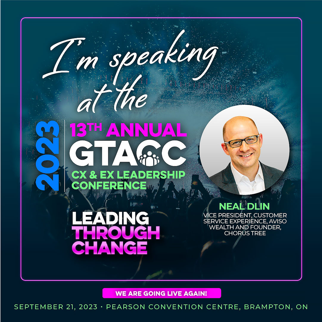 Are you coming to #gtacc2023, live &amp; in person,  Toronto's best conference for #contactcentre &amp; #cx leaders to share and learn from each other? I am!!
I'm actually extremely honoured to be moderating a tech panel and hope to see you there!