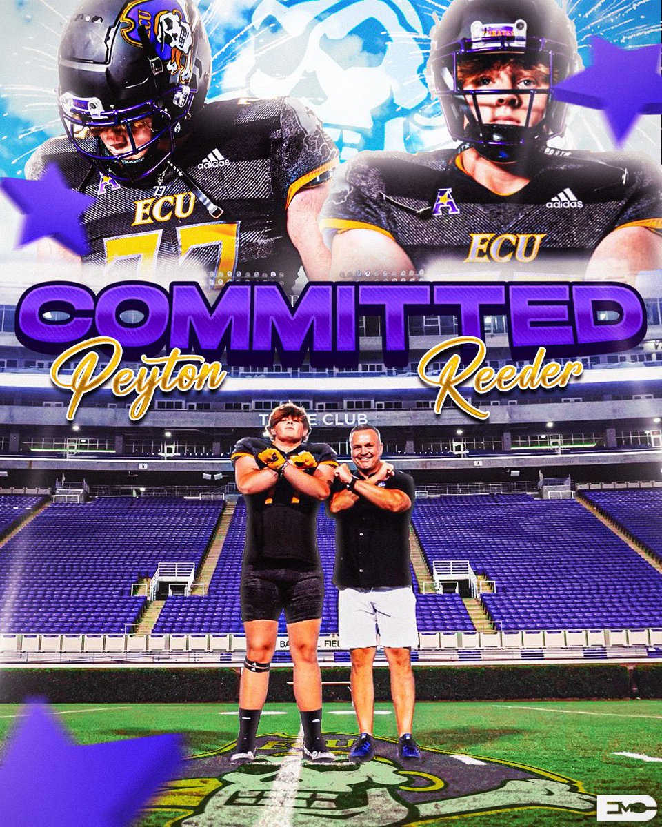 peytonreeder's tweet photo. Who’s next? 🏴‍☠️

@ECUCoachHouston @coachmogridge @Coach__Roy_Tesh @SGasperECU @CoachBoyette @CoachDonnieK @CoachDmackey @JaredReidECU @ChesneyDMcc @ECUPiratesFB @HTC247 @Coach_TL @Jarmark_Parker @coachclark30 @finisholacademy @DirtbagsR @MarkHoover71 @MohrRecruiting https://t.co/yZ9wXtrHZr