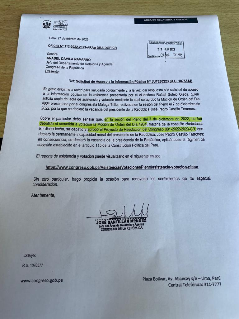 Aníbal Torres V. tweet media