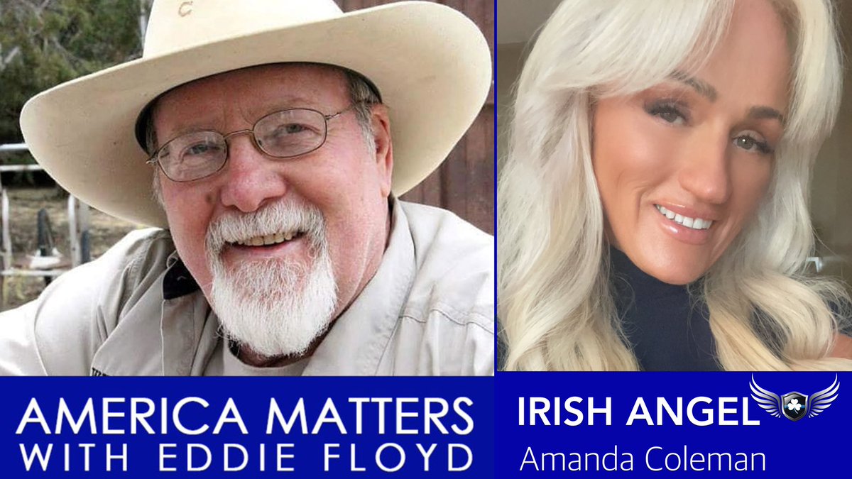 Thank you Eddie Floyd, I am looking forward to appearing on the America Matters show in just over an hour. Be sure to tune in guys!!! America Matters Media ! #irishangel #amaericamatters @americamattersmedia 

Amanda Coleman, The Irish Angel, plus an update on Sami and Wasi…