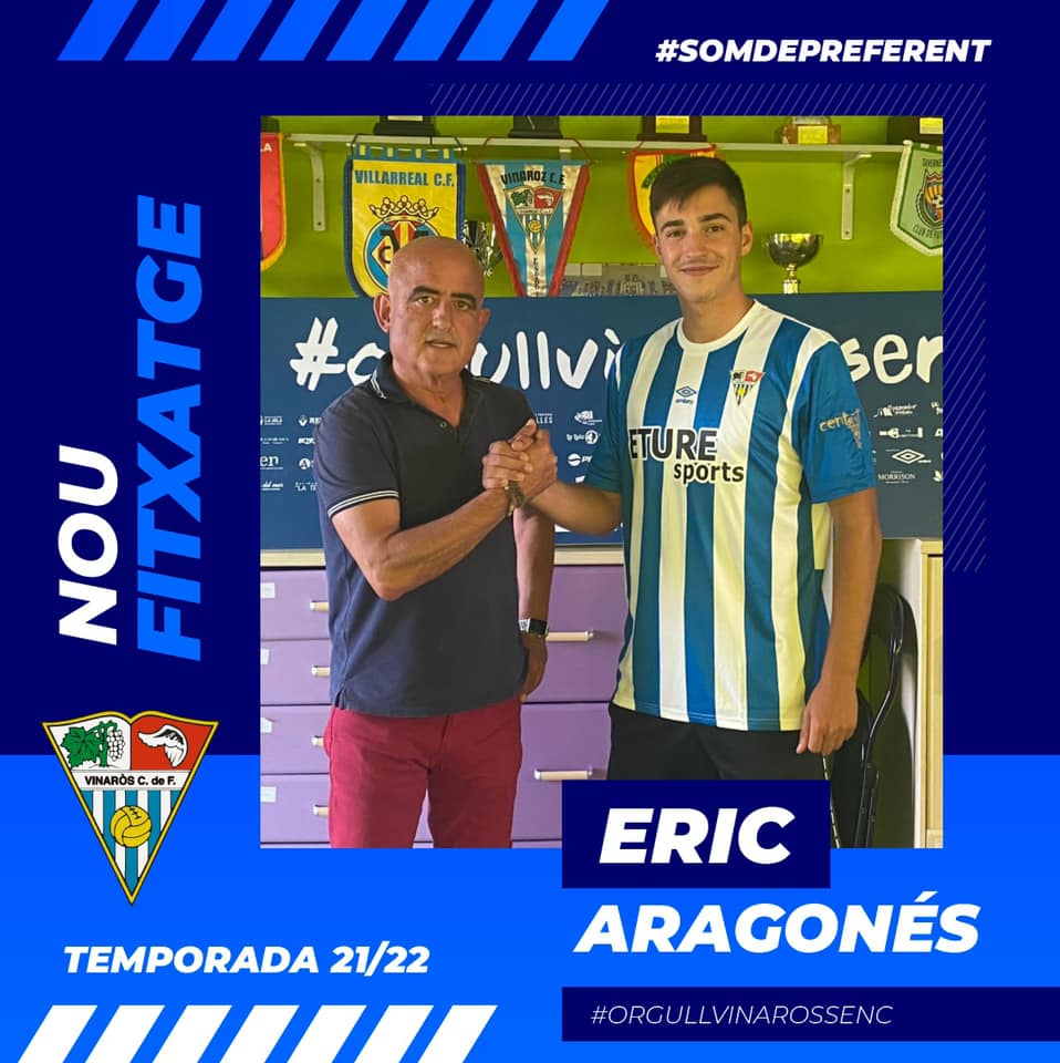 Csysufutbol's tweet photo. Eric Aragonés, actual jugador del Vinaròs CF y entrenador del cadete A del propio club, nos cuenta en el episodio 2 como gestiona las influencias externas por parte de los padres en el fútbol formativo https://t.co/qDixn48QiT