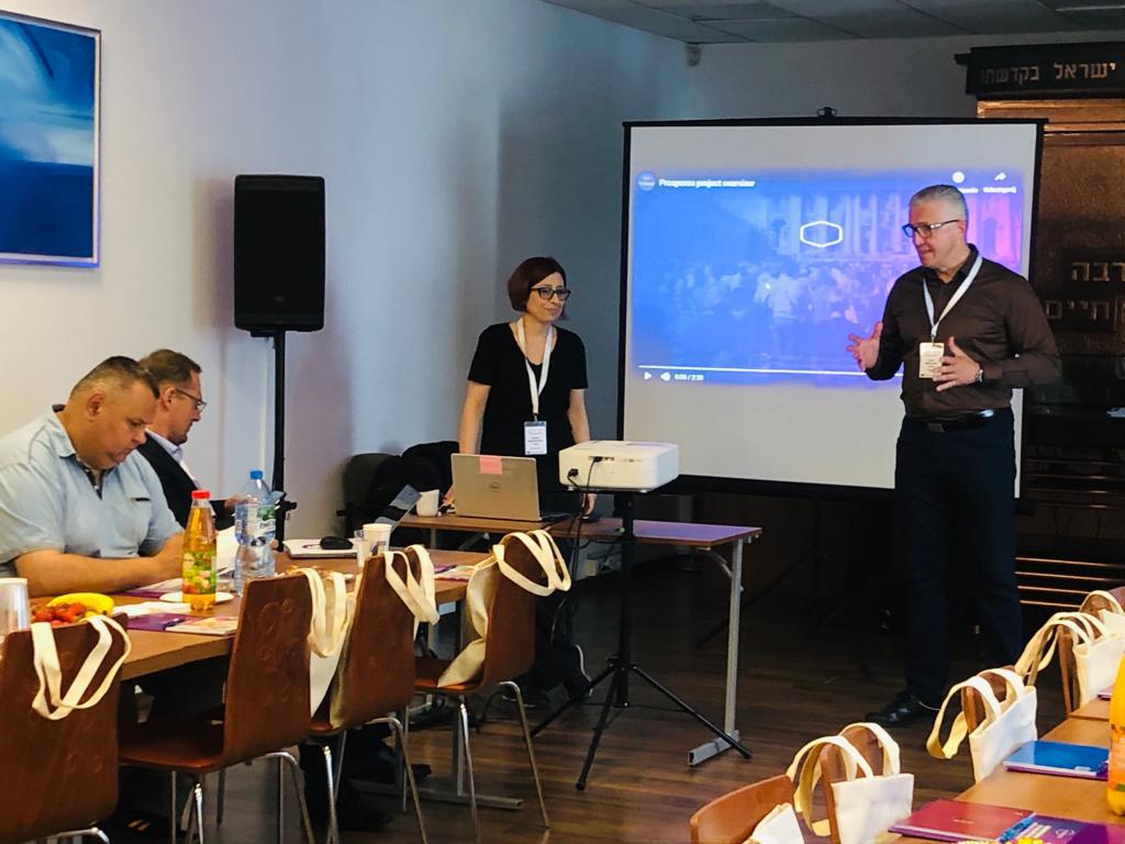 ProSPeReS1's tweet image. The pilot training taking place as part of the ProSPeReS project has just begun in Warsaw. During the first day of the workshop, our experts taught clergy and people managing security in religious communities how to recognize and respond to potential threats in religious sites.