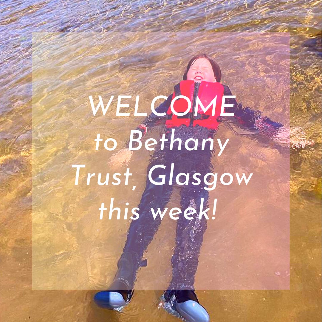 A big HELLO! to the children from @bethanychtrust in Glasgow who are with us this week! 
#respitebreak #scottishhighlands #scottishcharity #childrenscharity #wildswimming #fun
