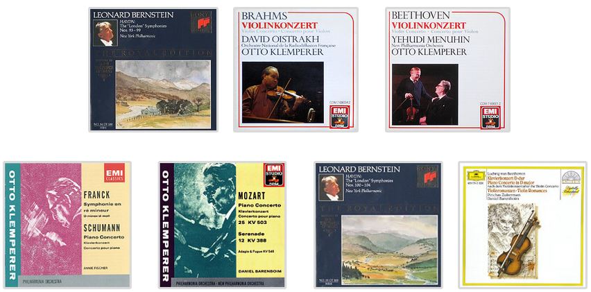 deredordica's tweet photo. Recent acquisitions. Whoever misled me about Barenboim was mistaken. His Beethoven with Klemperer is most triumphant. #barenboim #beethoven #franck #schumann #fischer #klemperer #haydn #bernstein #menuhin #oistrakh #zukerman https://t.co/FaMa518ni2