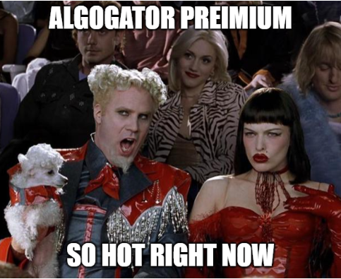 AlgoRichard's tweet photo. @TeamAlgogator enjoying my Algogator and the utility it unlocks, like showing me the best APR DeFi opportunities in the ecosystem.
#Algogator #TheAlgogators #Algofam https://t.co/TCKxpWqwB3