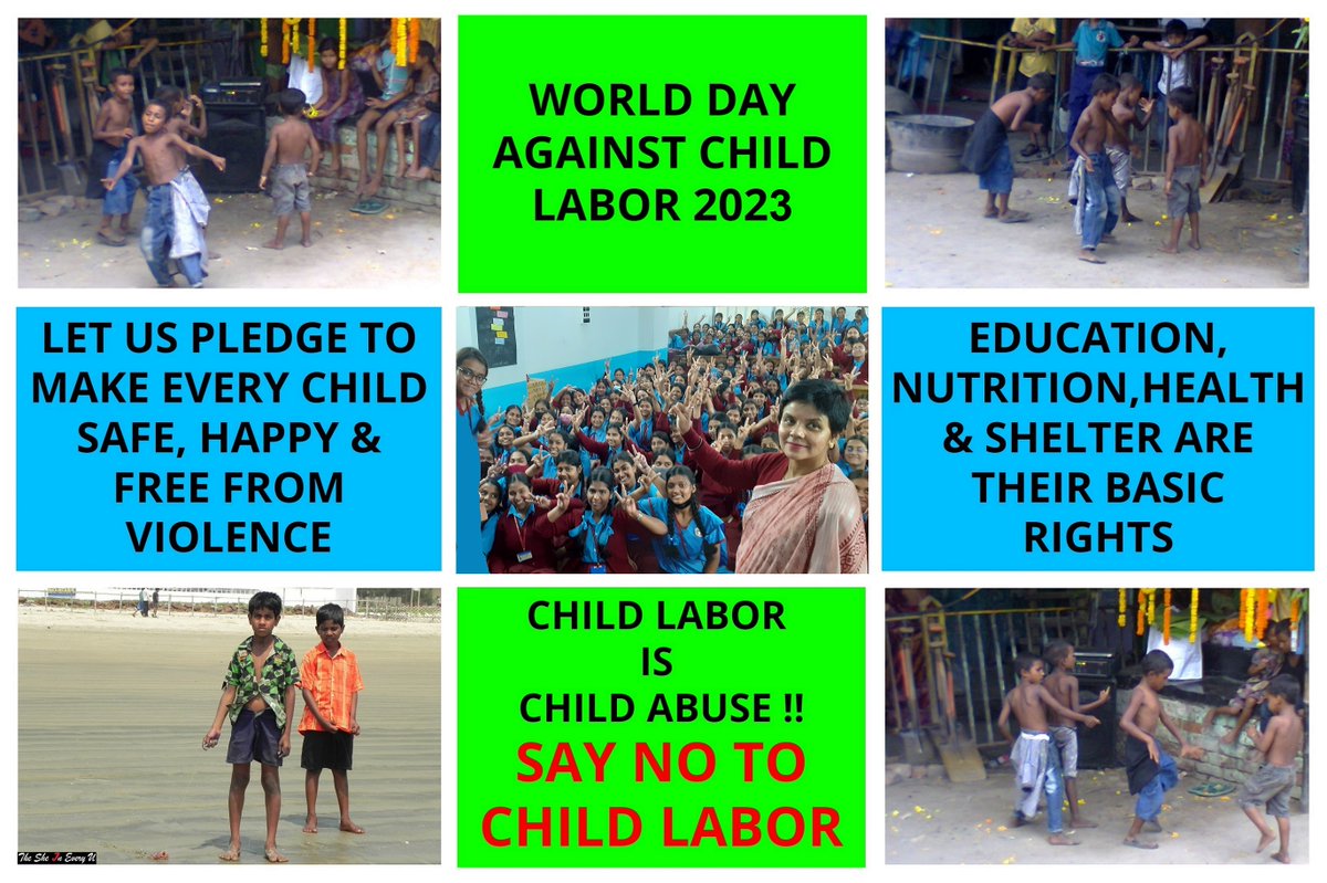 Child Labor is Child Abuse..Say No To Child Labor!! 

#WorldDayAgainstChildLabor #EndChildLabor #EducationforAll #ChildSafety #EndViolenceAgainstChildren #StopChildAbuse #StopChildTrafficking