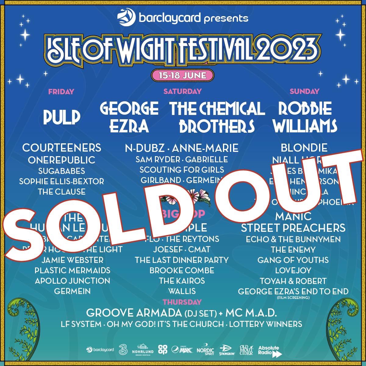 Pumped to be back performing at another sold out <a href="/IsleOfWightFest/">Isle of Wight Festival</a> this week! ☀️ Catch me, <a href="/iamjoewhite/">J Hustl3 :: Pepé</a> &amp; @KemiRodgers DJing for 4 days straight, from sunrise til sunset at the amazing <a href="/strongbowuk/">Strongbow UK</a> yard! 🔥 

#isleofwightfestival #dj #music #musician #producer #summerfestival