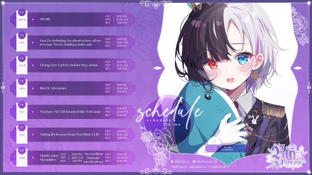 Rin "John VTuber" Penrose 👑 tweet media