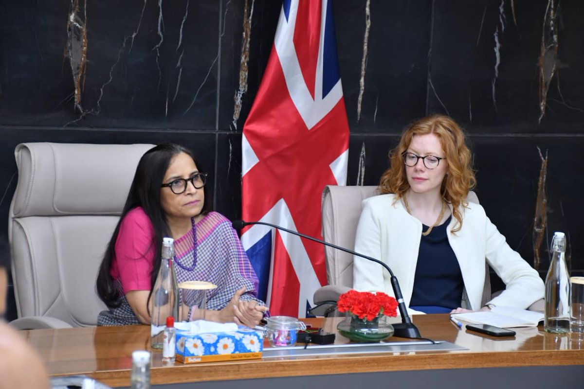 nidhimanit's tweet photo. A productive round. Thanks ⁦@KateThornUK⁩ and teams for all your efforts. We decided to continue with the momentum and move forward with pace.⁦@DoC_GoI⁩ ⁦@biztradegovuk⁩ https://t.co/iFkesklKlP