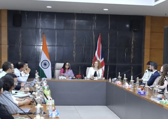 nidhimanit's tweet photo. A productive round. Thanks ⁦@KateThornUK⁩ and teams for all your efforts. We decided to continue with the momentum and move forward with pace.⁦@DoC_GoI⁩ ⁦@biztradegovuk⁩ https://t.co/iFkesklKlP