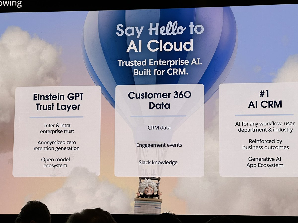 Crawford Del Prete (@craw) on Twitter photo #AI just entered a new chapter. As <a href="/Benioff/">Marc Benioff</a> says “connected devices drip data”, <a href="/salesforce/">Salesforce</a> wants to give you the AI Cloud to make the right (trusted) customer productivity decisions with contextual data. #AIevolved #AI just entered a new chapter. As <a href="/Benioff/">Marc Benioff</a> says “connected devices drip data”, <a href="/salesforce/">Salesforce</a> wants to give you the AI Cloud to make the right (trusted) customer productivity decisions with contextual data. #AIevolved
