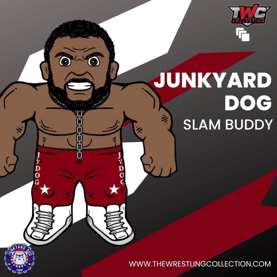 We still have some Junkyard Dog Slam Buddies left! Get yours today in the link below! thewrestlingcollection.com/collections/ju…