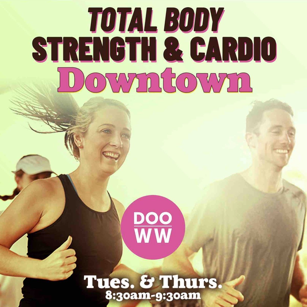 Five Days of Fitness in the Plaza starts June 19th!! 

🏃‍♀️Boot Camp Circuit Training Schedule:  
Monday, Wednesday &amp; Friday: 8:30am-9:30am $10 /class

🏋️Total Body Strength &amp; Cardio Training Schedule:  
Tuesdays &amp; Thursdays: 8:30am-9:30am  $5 / class 

Cash or venmo accepted!