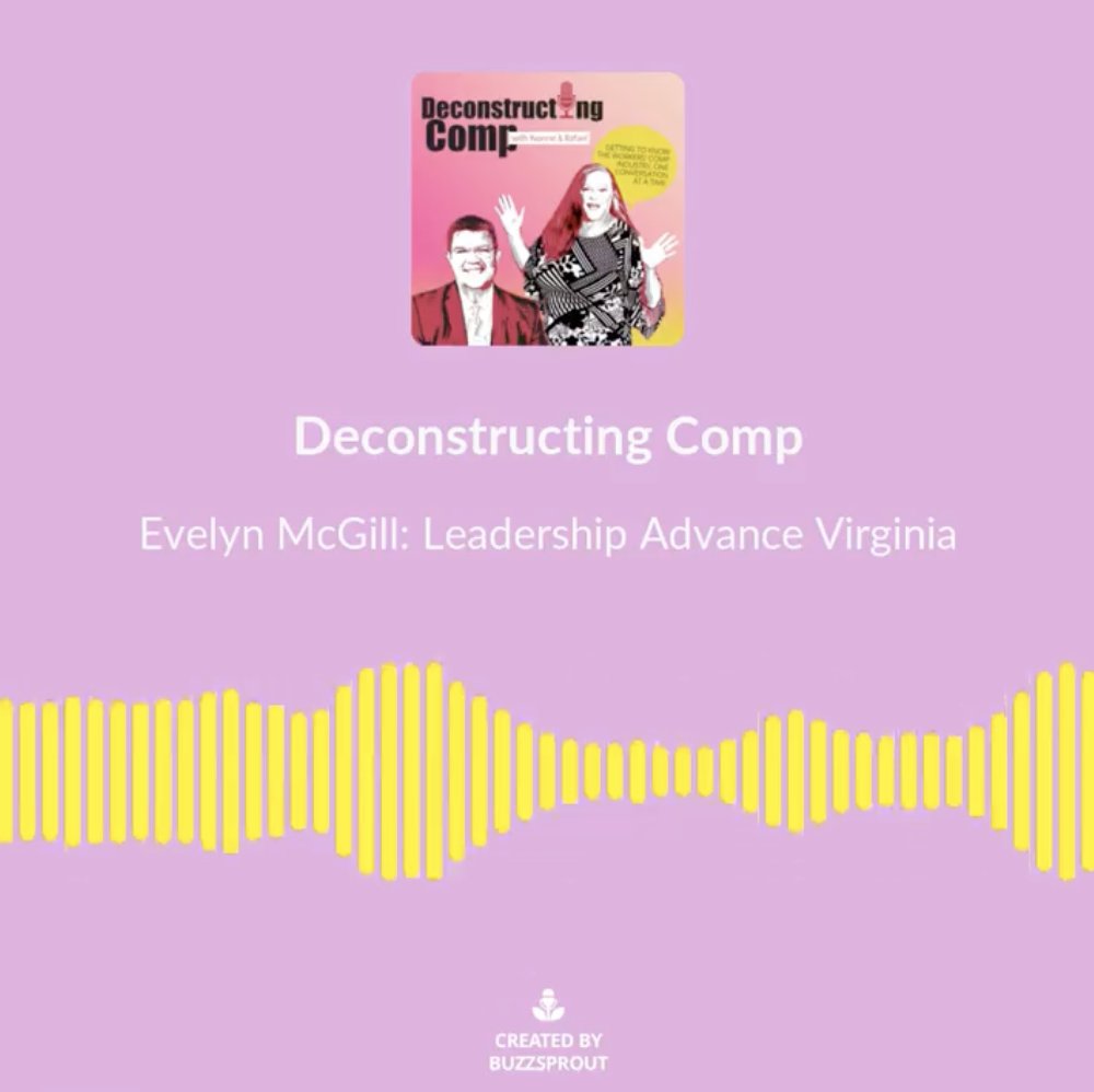 DeconstructingComp (@deconstructcomp) on Twitter photo Our latest episode with Evelyn McGill has dropped! <a href="/10thAngelEvelyn/">Evelyn McGill</a> <a href="/buzzystreet/">Yvonne Guibert</a> and <a href="/GonzalezRafael/">Rafael Gonzalez, Esq.</a> talk about career paths, her work with VA Workers' Compensation Commission, and more!
Full episode here: deconstructingcomp.buzzsprout.com #mondayvibes #podcast #workerscomp Our latest episode with Evelyn McGill has dropped! <a href="/10thAngelEvelyn/">Evelyn McGill</a> <a href="/buzzystreet/">Yvonne Guibert</a> and <a href="/GonzalezRafael/">Rafael Gonzalez, Esq.</a> talk about career paths, her work with VA Workers' Compensation Commission, and more!
Full episode here: deconstructingcomp.buzzsprout.com #mondayvibes #podcast #workerscomp
