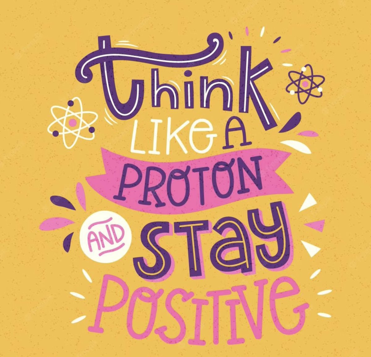 Monday Motivation: Think Like a Proton and Embrace Positivity! 💫✨ You've Got This! 🌟 #MondayMotivation #StayPositive #ThinkLikeAProton #GoodVibesOnly #YouCanDoIt