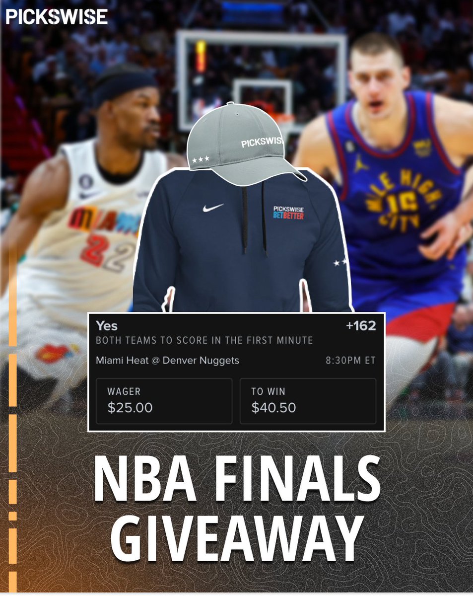 TNickBets on Twitter "RT Pickswise 🚨 NBA FINALS GIVEAWAY 🚨 We're