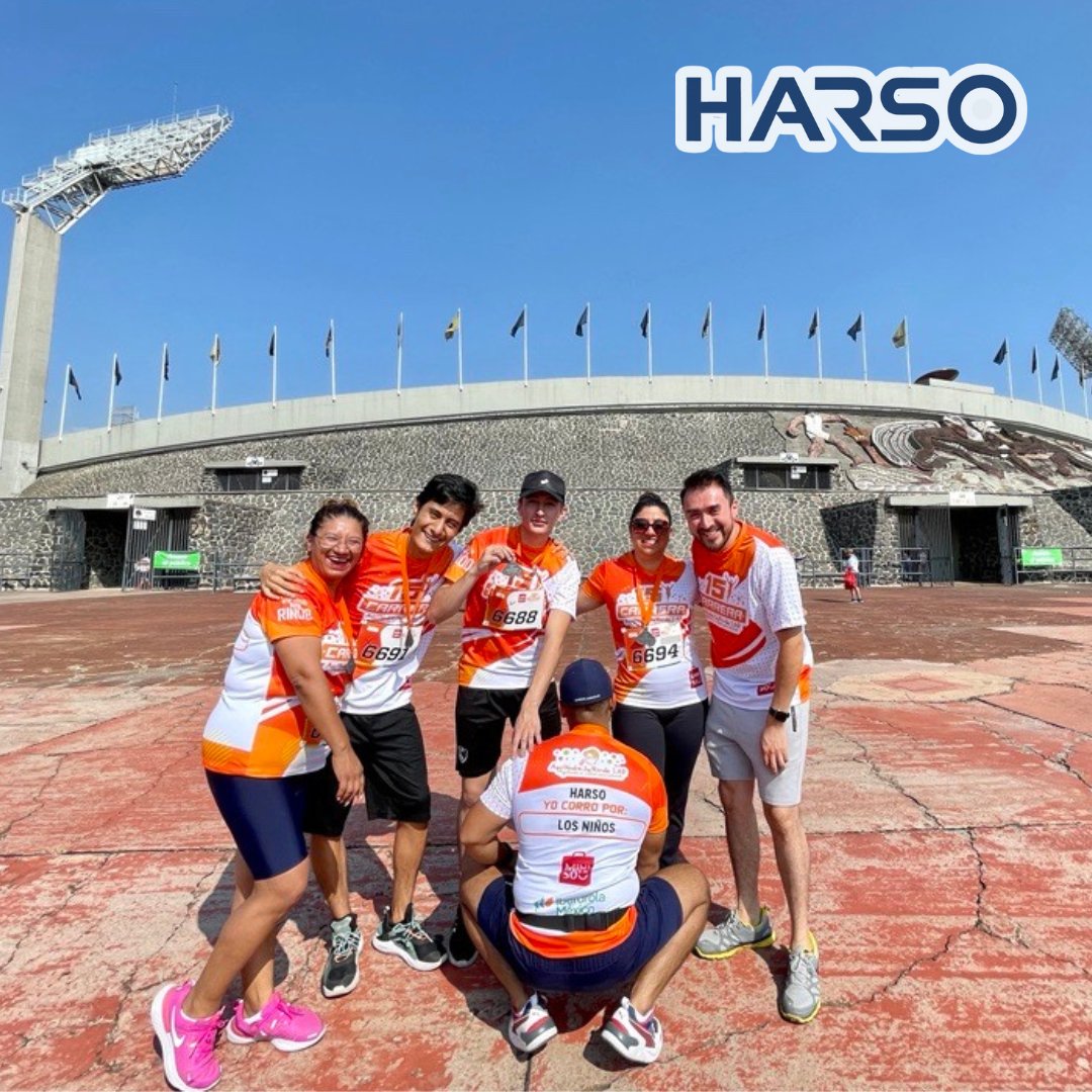 Harso_mx's tweet photo. Este fin de semana Harso Technologies estuvo presente en la #Carreraconcausa de 5 y 10 kilómetros en apoyo a los niños con cáncer organizada por la fundación Aquí Nadie Se Rinde I. A. P. poniendo un granito de arena a esta gran causa. 
#Harsoconlosniñosconcancer #Aquinadieserinde https://t.co/9oHMZKeBUA